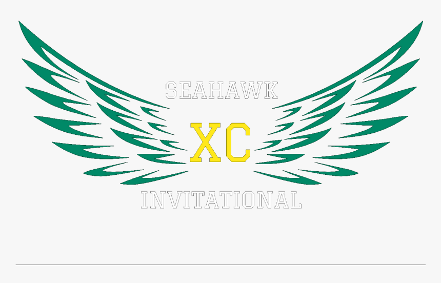 Seahawk Logo Fin Clear - Angel Wings Png Vector, Transparent Png