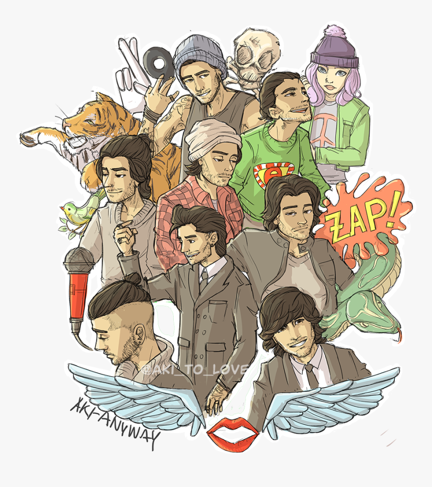 Zayn Malik Fan Art, HD Png Download