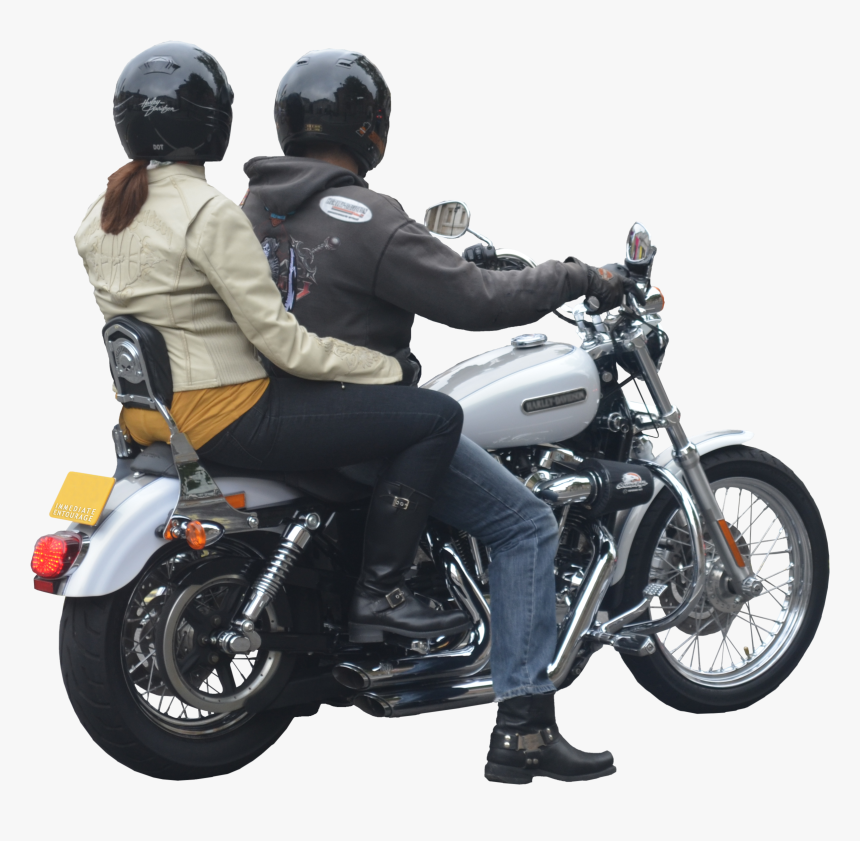 Transparent Png Mart - People With Motorcycle Png, Png Download