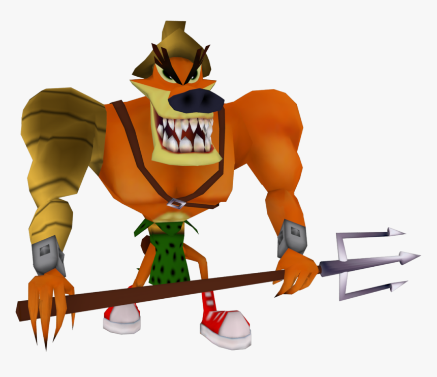 Gladiator Clip Png - Tiny Tiger Crash 3, Transparent Png