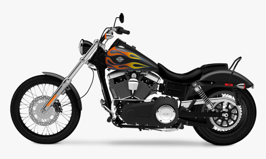 Harley Davidson Motorcycle Png - 2015 Wide Glide, Transparent Png