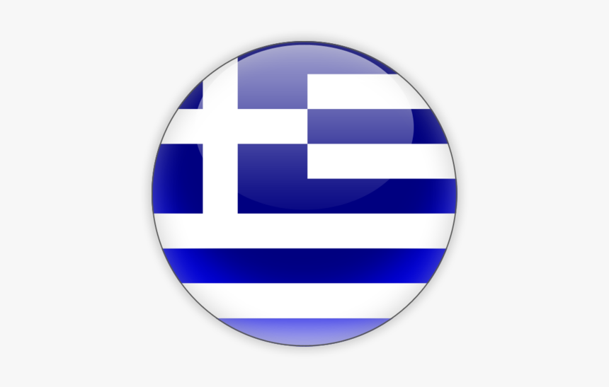 Download Flag Icon Of Greece At Png Format - Greece Flag Circle Png, Transparent Png
