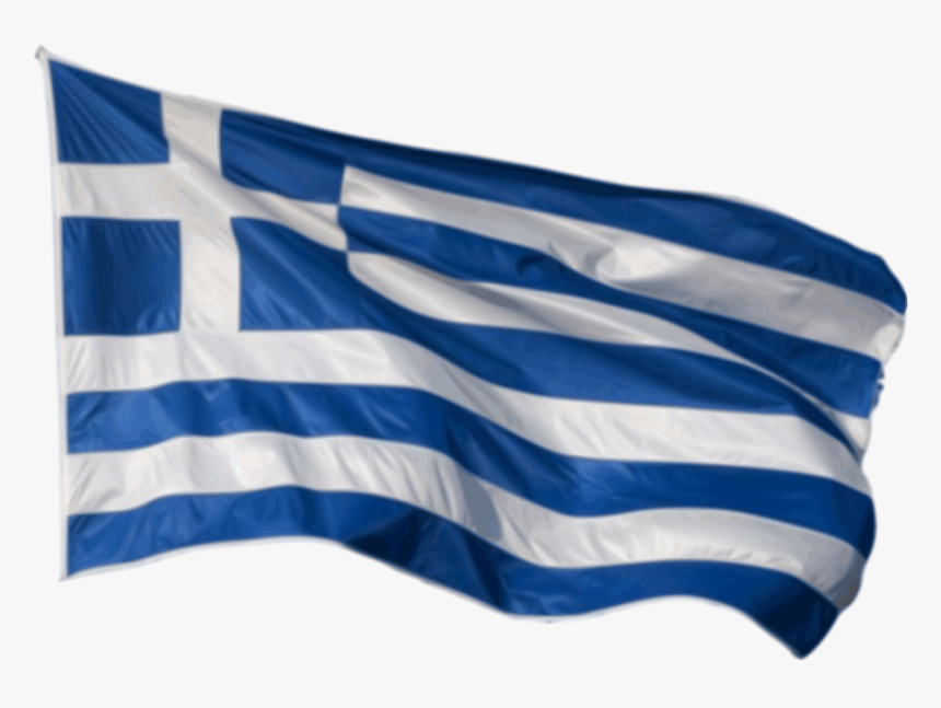 Transparent English Flag Png - Greek Flag Waving Png, Png Download