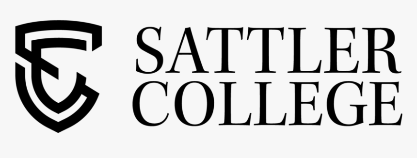 Sattlercollege Logohorz Black - Human Action, HD Png Download