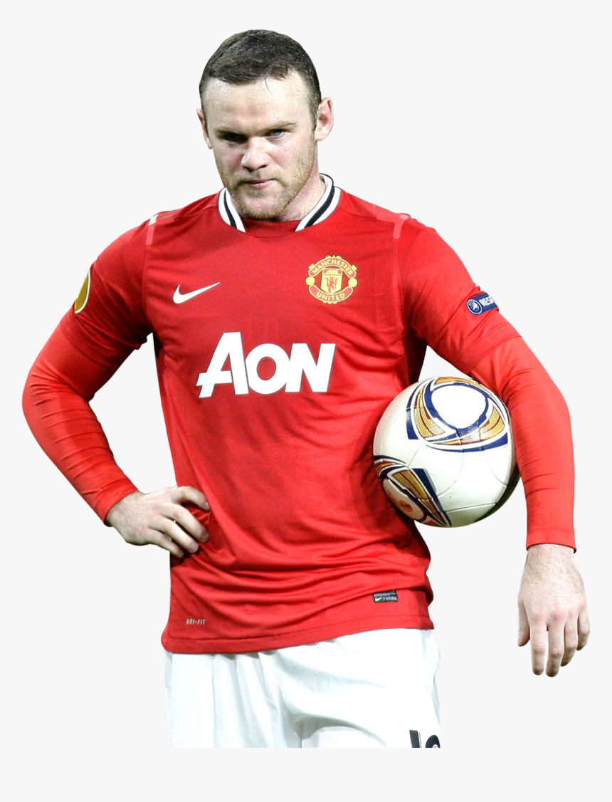 Wayne Rooney Png Transparent Image - Manchester United Player Wayne Rooney, Png Download