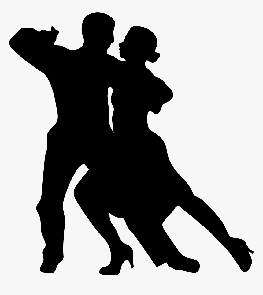 Dance Silhouette Drawing Clip Art, HD Png Download
