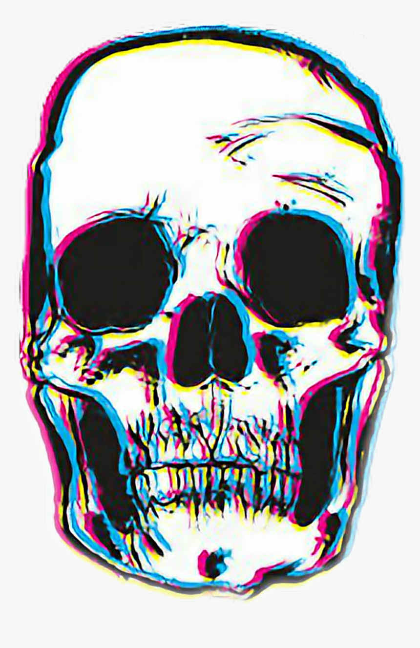 Skull Tumblr Download Free Clipart With A Transparent - Transparent Background Skull Png, Png Download