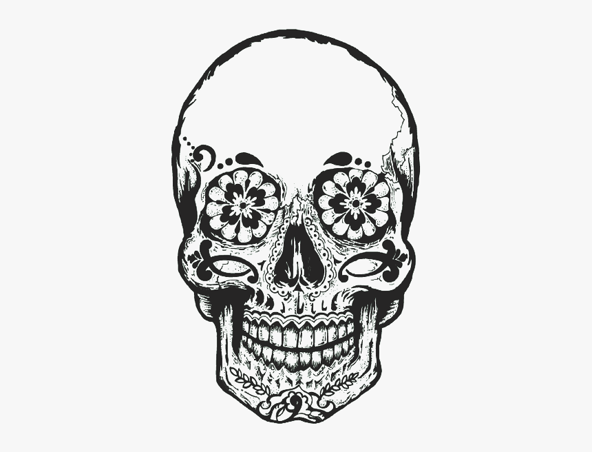Skull Tattoo Without Background, HD Png Download