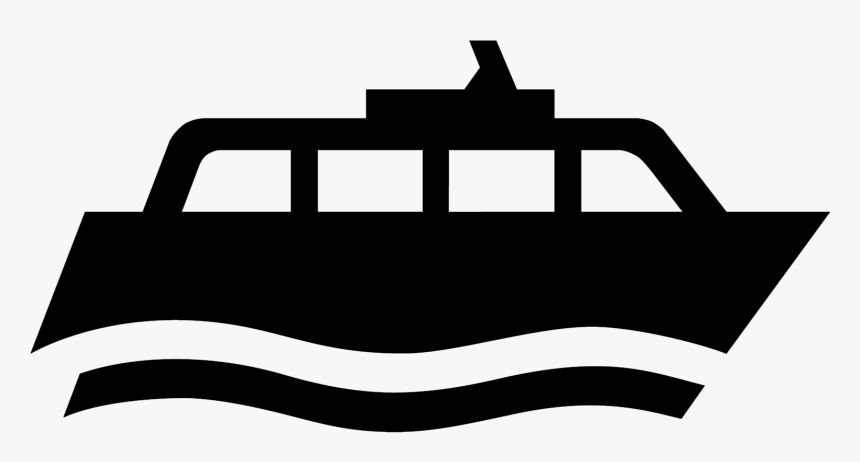 Boat Icon Png Free Download - Plane Train Car Boat, Transparent Png