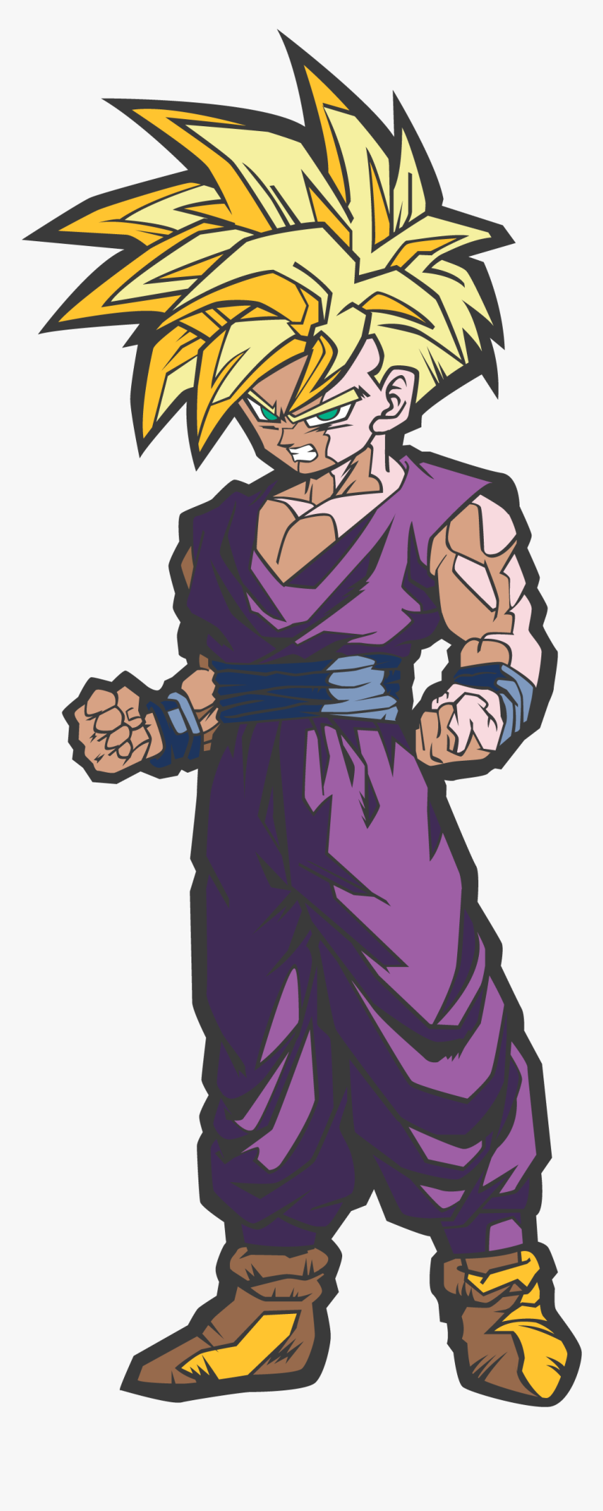 Super Saiyan Gohan, HD Png Download