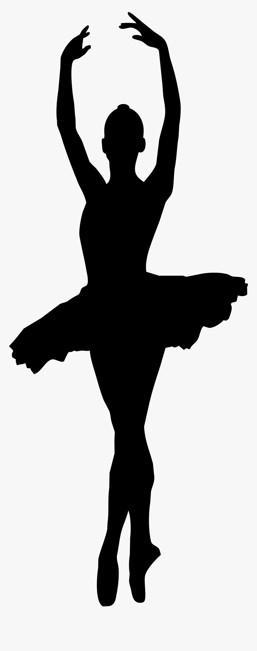 Kingaroy Silhouette Drawdy Dance School Ballet Dancer - Ballerina Silhouette Transparent Background, HD Png Download