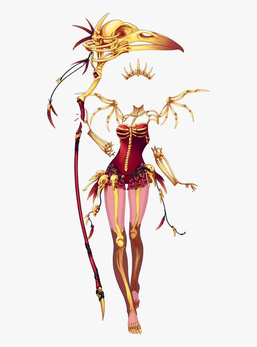 Skeleton Witch Eldarya, HD Png Download