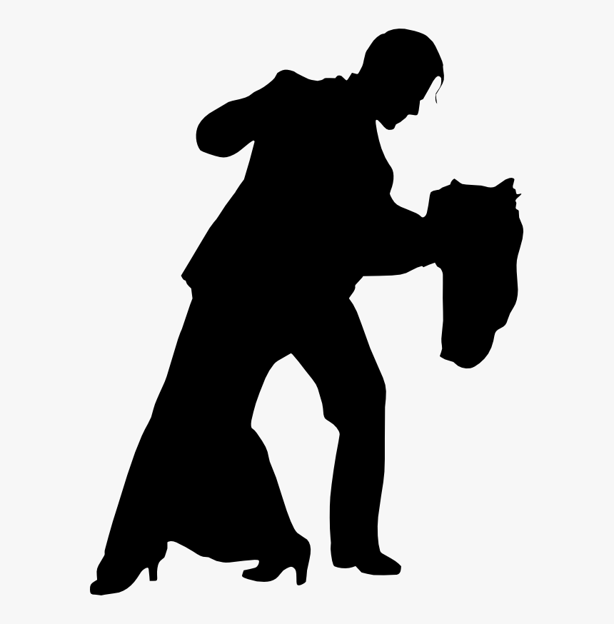 Prom Clipart Prom Night - Man And Women Dancing, HD Png Download