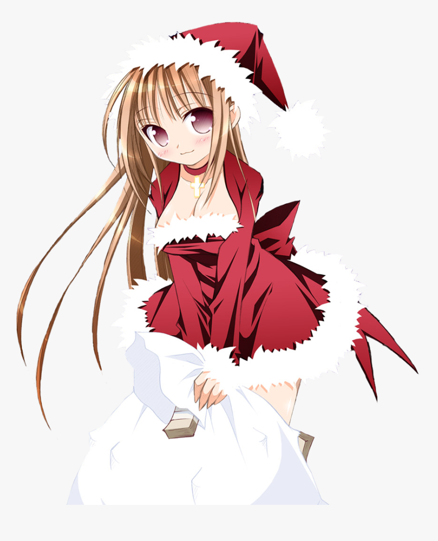 Christmas Anime Girl, HD Png Download