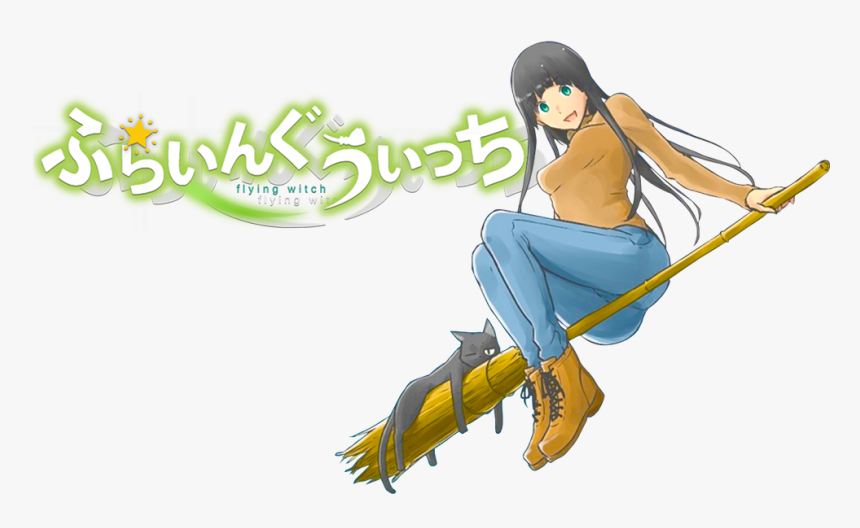 Flying Witch Image - Flying Witch, HD Png Download