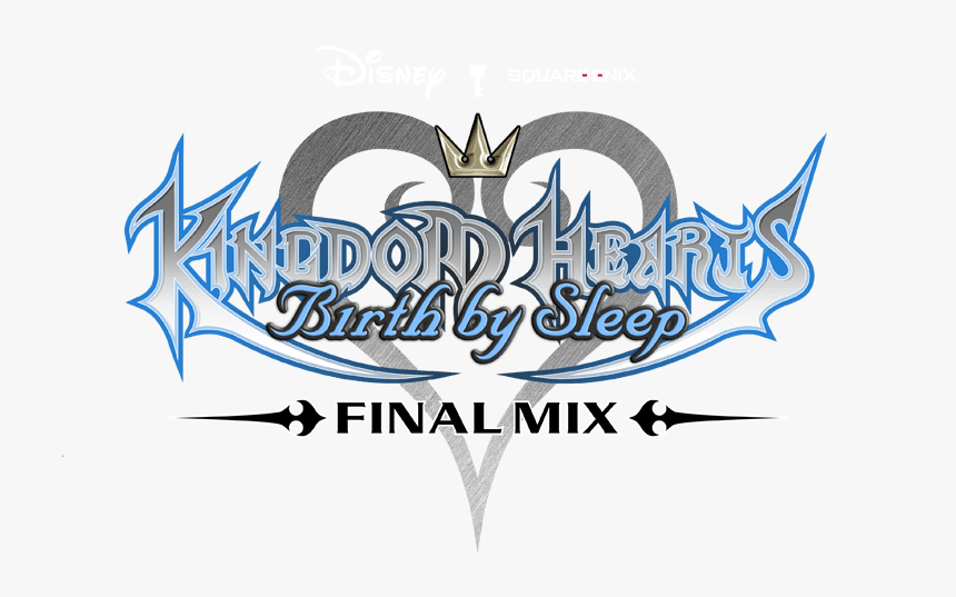Kingdom Hearts Birth By Sleep Final Mix - Kingdom Hearts Birth By Sleep Final Mix Logo, HD Png Download