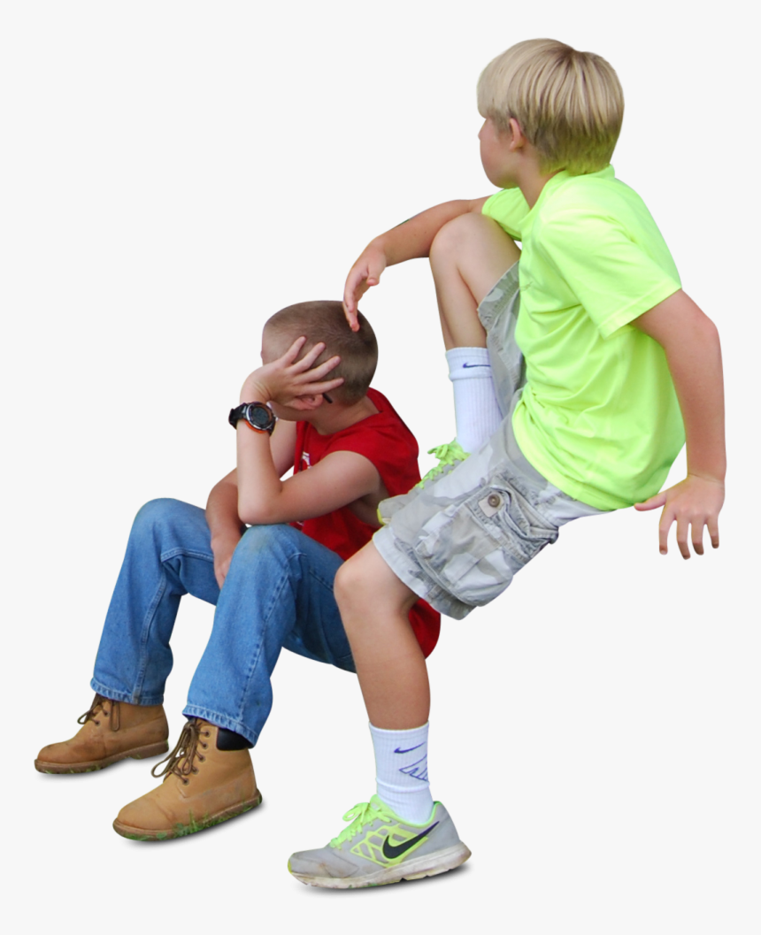 Transparent Boys Png - Children Sitting Png, Png Download