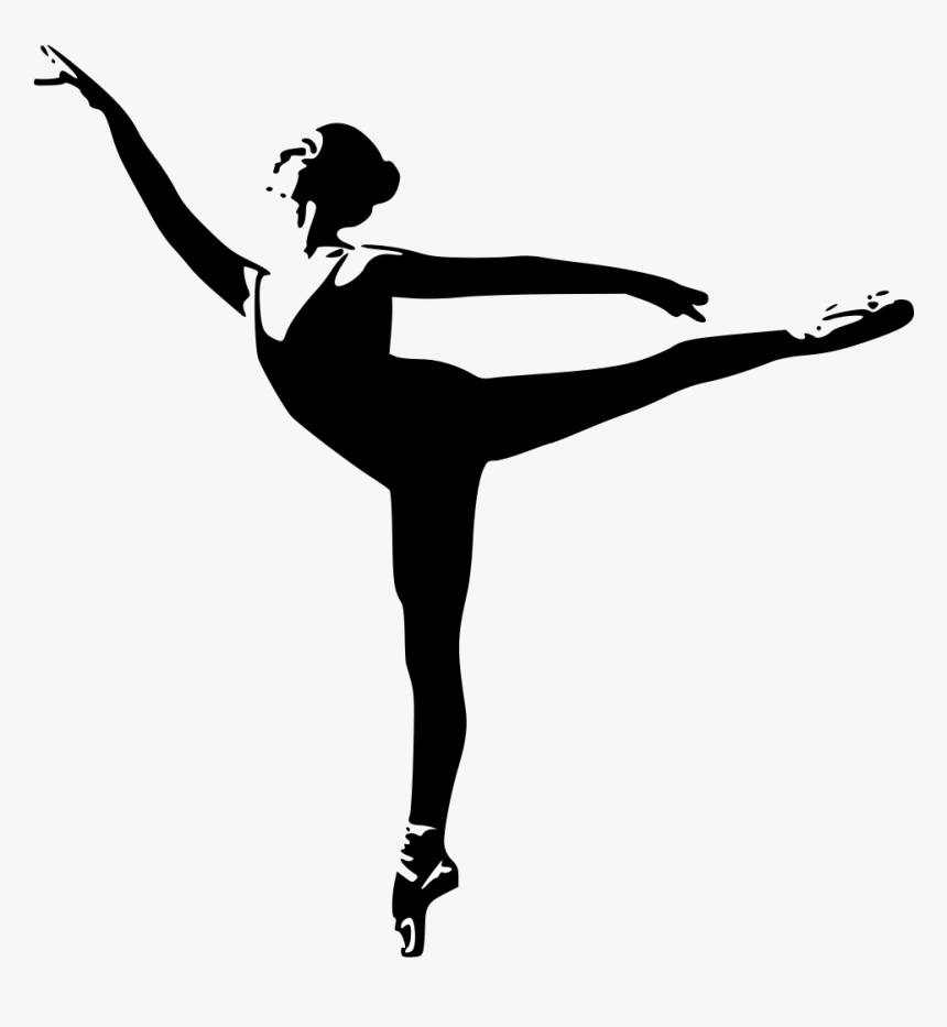 Dancer Clipart Arabesque - Arabesque Ballet Png, Transparent Png