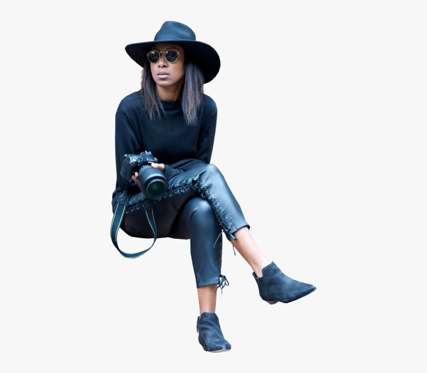 Entourage Adobe Lead Sitting Indesign Man Clipart - Girl Sitting Down Png, Transparent Png