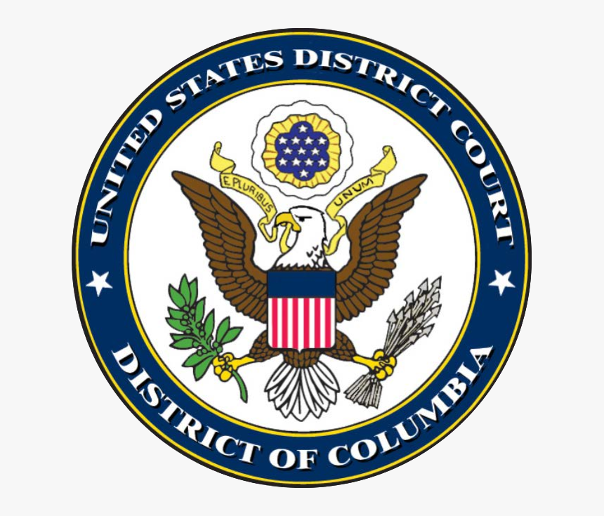 Seal Of The U - Us District Court Dc Seal, HD Png Download