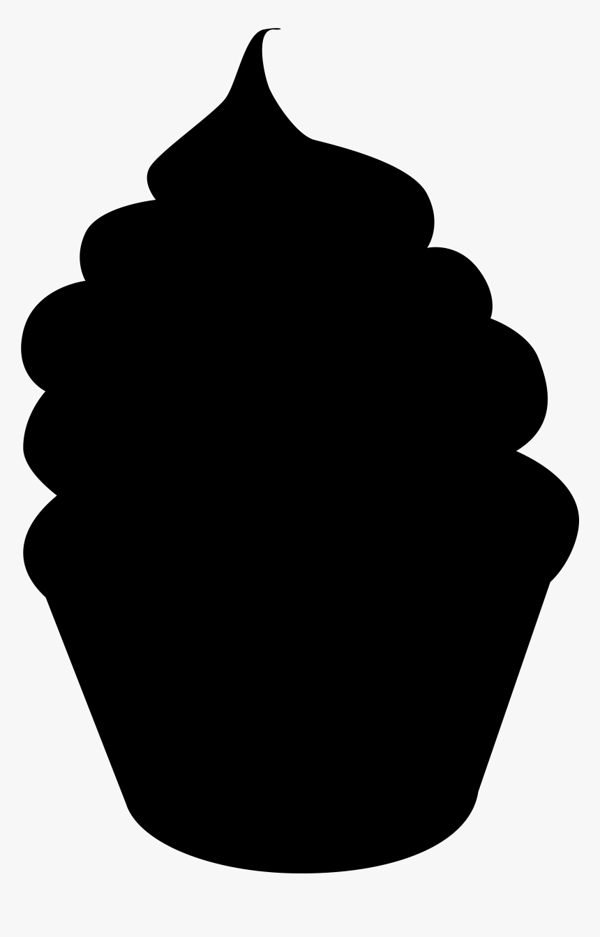 Bakers Choice - Transparent Cupcake Silhouette, HD Png Download