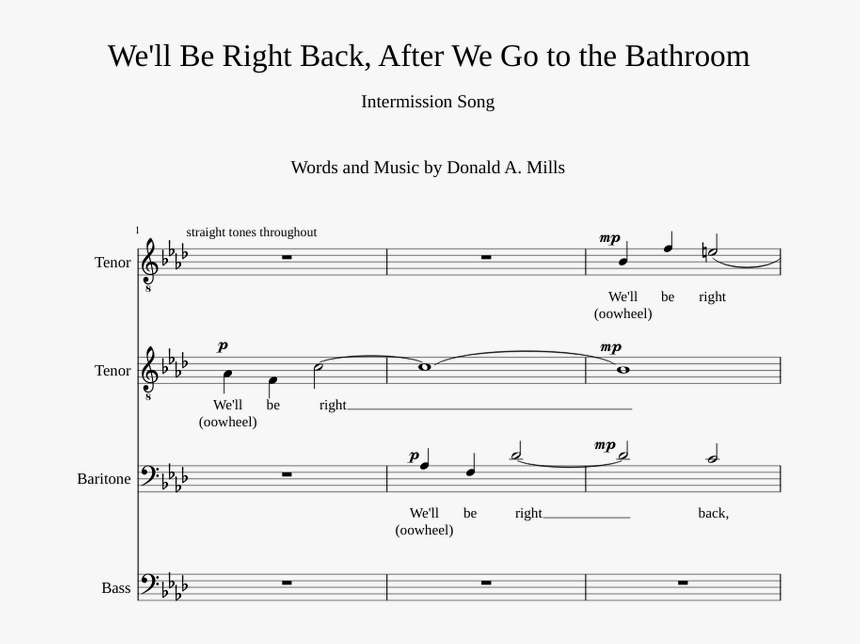Sheet Music, HD Png Download