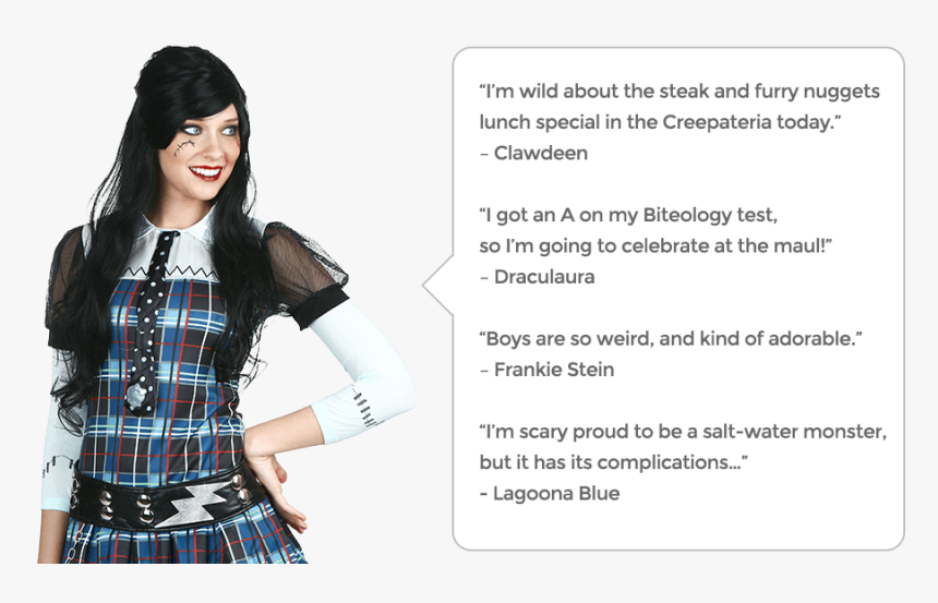 Monster High Quotes - Plaid, HD Png Download