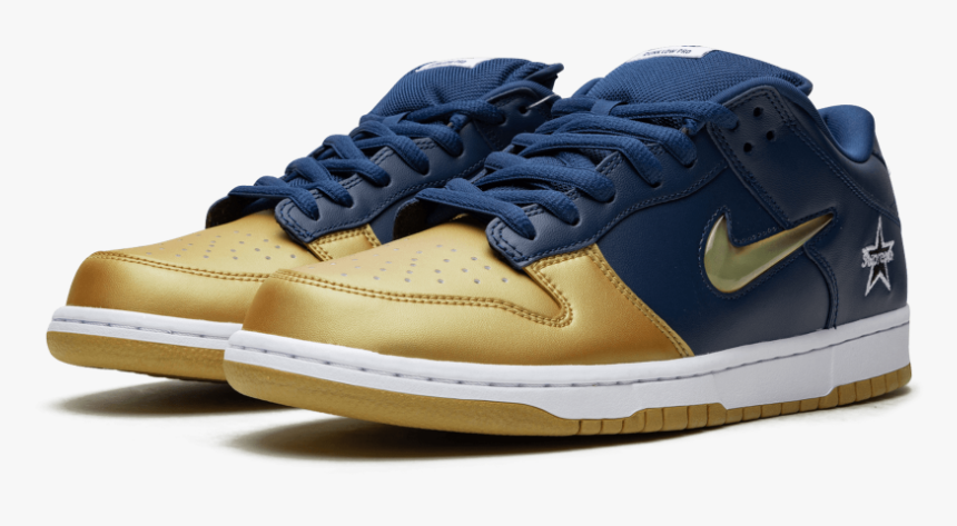 Supreme Sbs Gold Blue, HD Png Download