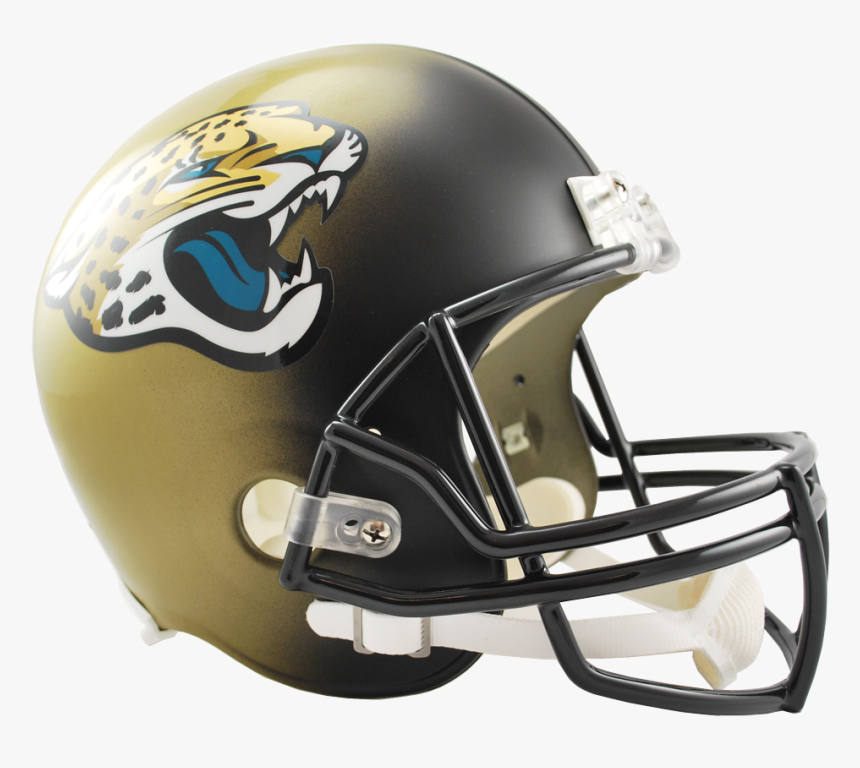 Jacksonville Jaguars Vsr4 Replica Helmet - Jaguars Football Helmet, HD Png Download