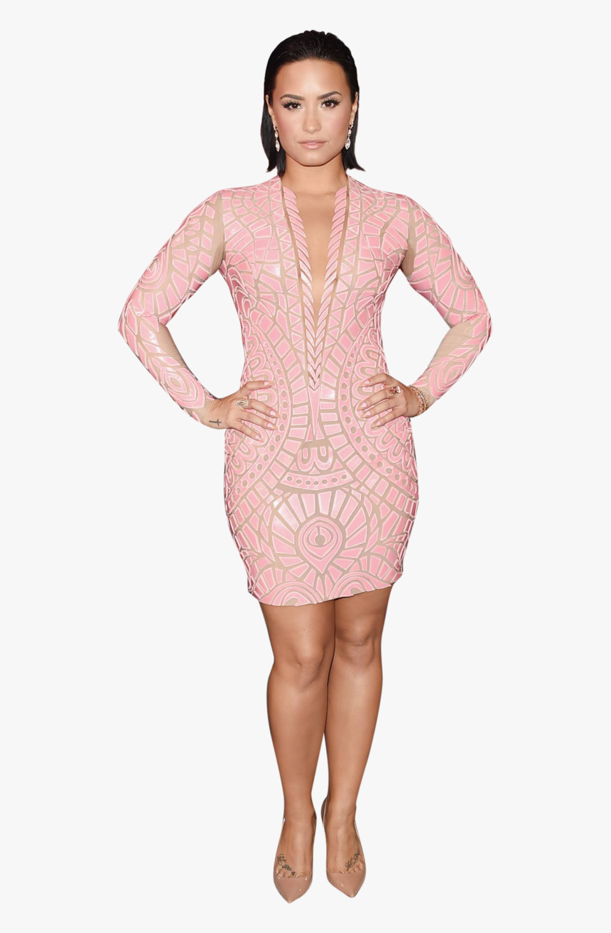 Demi Lovato, Png, And Transparent Image - Cocktail Dress, Png Download