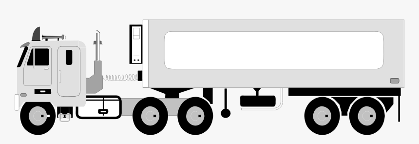 Wheel,car,brand - Trailer Truck Vector Png, Transparent Png