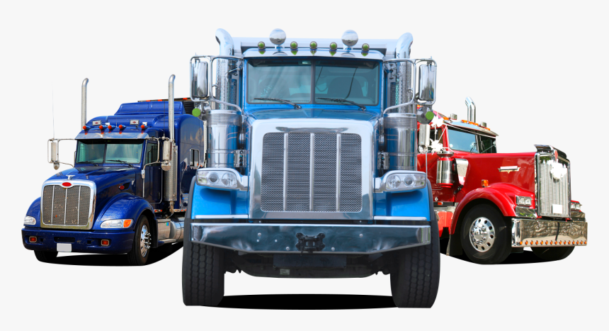 Semi Truck Png -big Rig Semi Tipper Truck For Construction - Semi-trailer Truck, Transparent Png