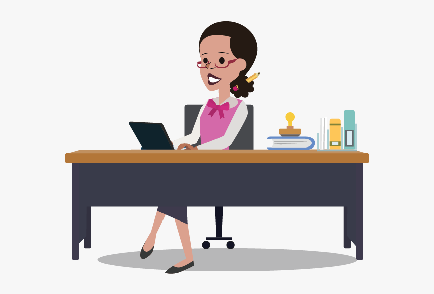 Virtual Receptionists For Accountants - Accountants At Work Clipart, HD Png Download