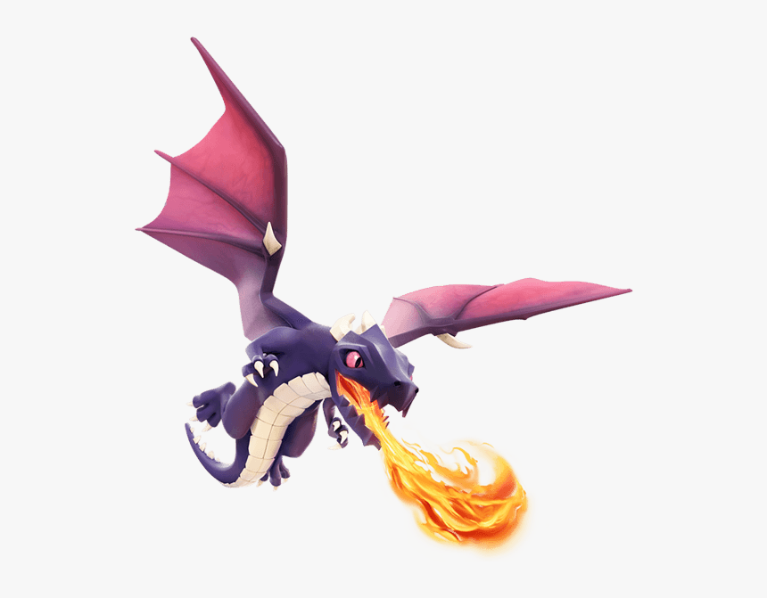 Clash Of Clans Dragon Png - Dragon Clash Of Clans Png, Transparent Png