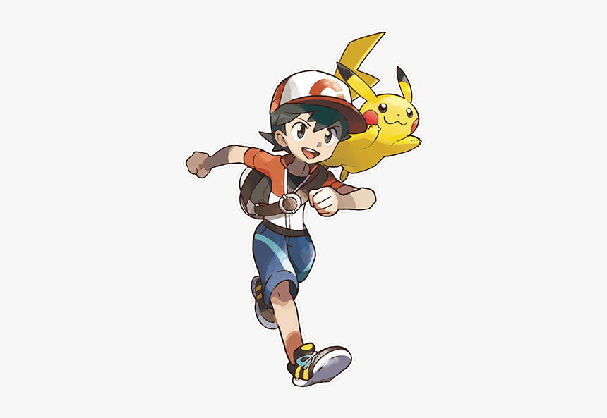 Pokemon Trainer Let's Go, HD Png Download