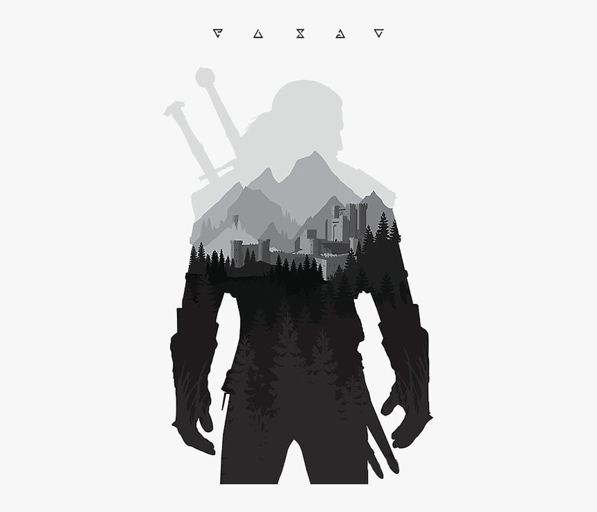 Witcher Poster Art, HD Png Download