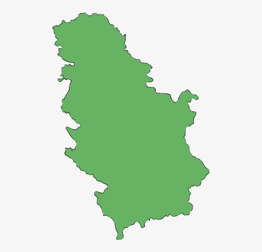 Map Present In Serbia - Serbian Religions, HD Png Download