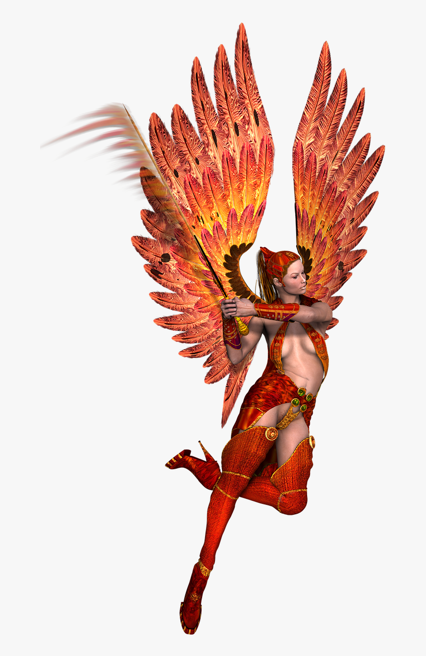 Fairy Girl Wings Free Picture - Fairy Warrior Png, Transparent Png