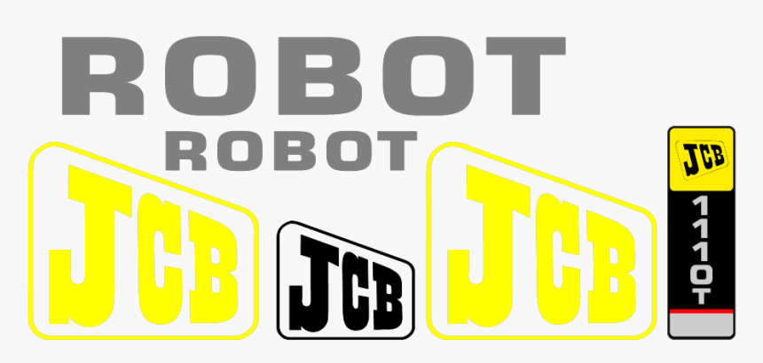 Jcb 1110t Decal Set - Jcb, HD Png Download