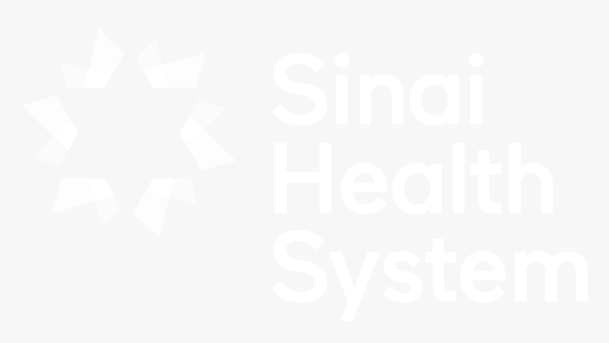 Sinai Health System - Johns Hopkins White Logo, HD Png Download