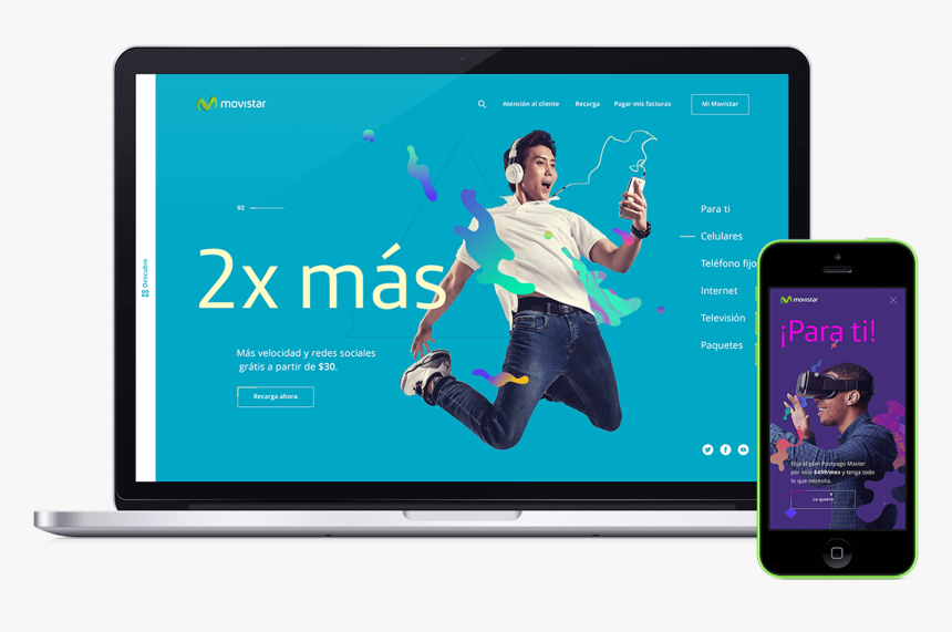 Movistar - Smartphone, HD Png Download