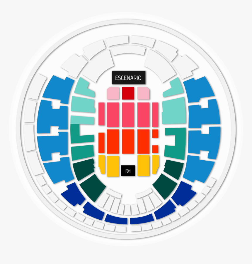 Movistar Arena Sebastian Yatra, HD Png Download