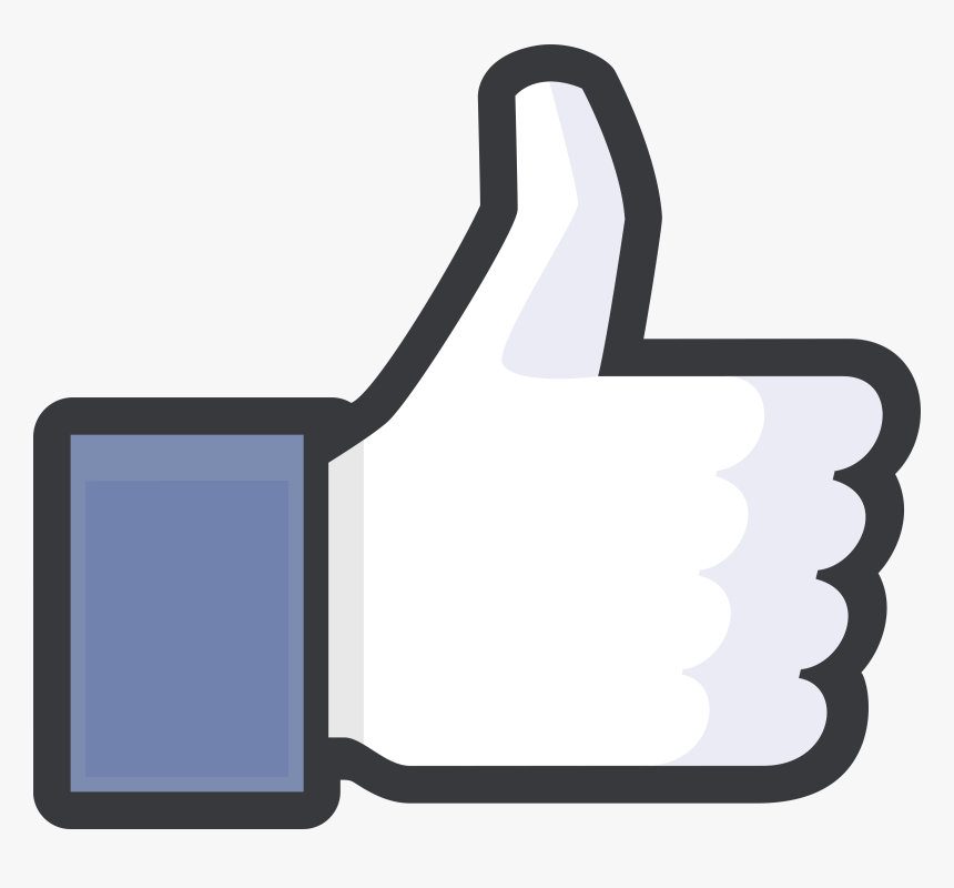 Facebook Like, HD Png Download