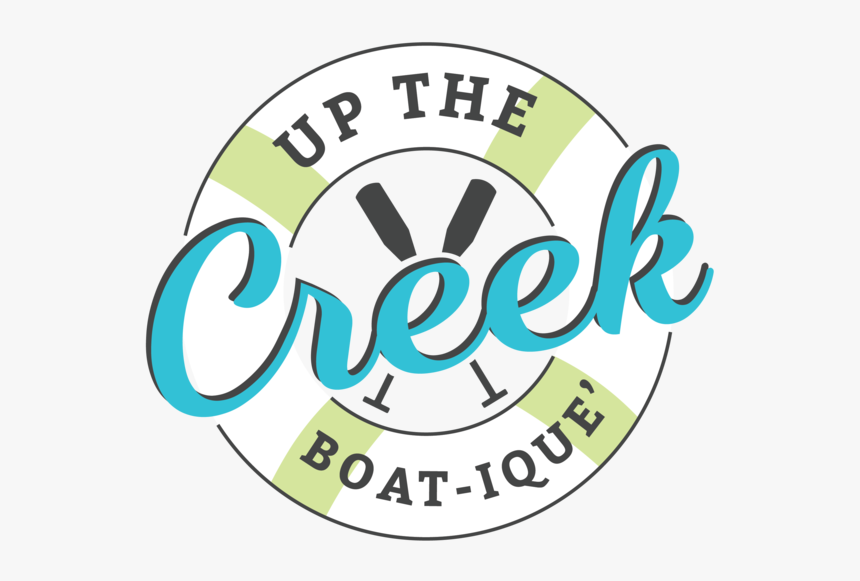 Up Creek Logo Print Transparent Center 01 - Circle, HD Png Download