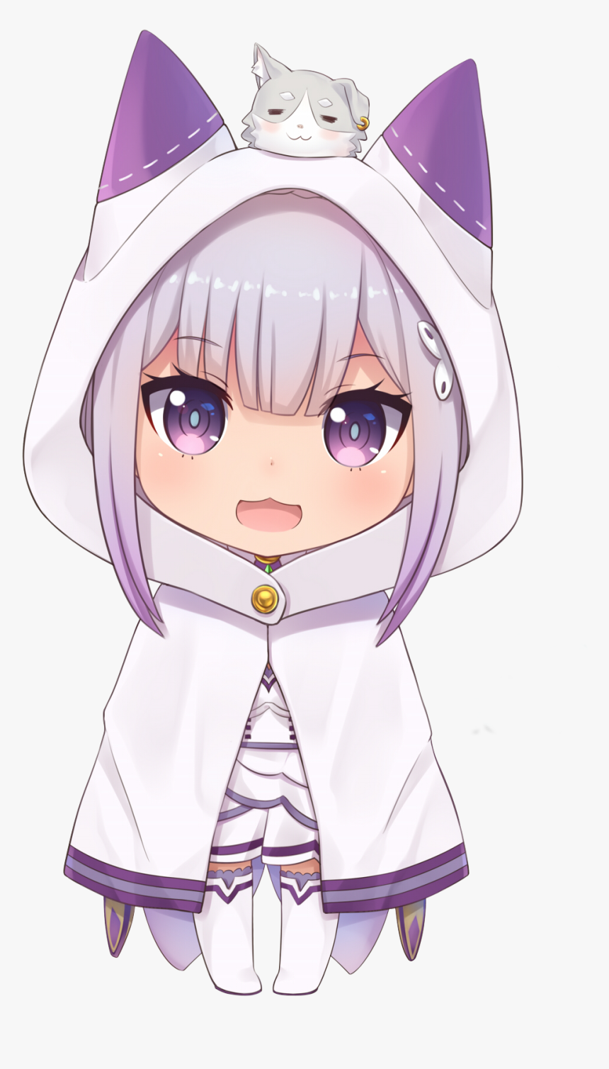 Re Zero Emilia Nendoroid, HD Png Download