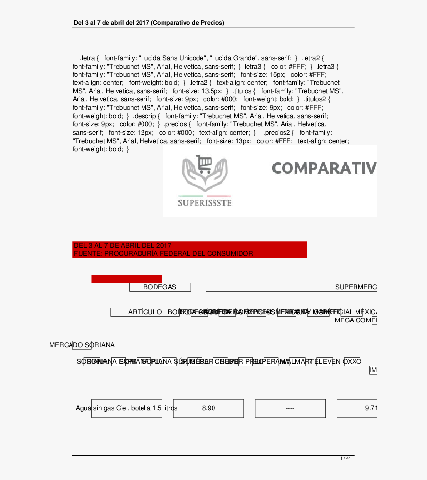 Page 1 Of Soriana Express Soriana Soriana Plus Súper - Superissste, HD Png Download
