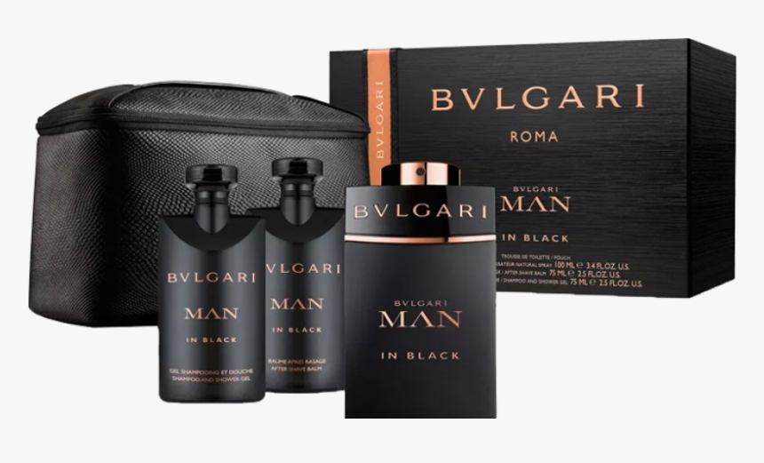 Bvlgari Man In Black Set, HD Png Download