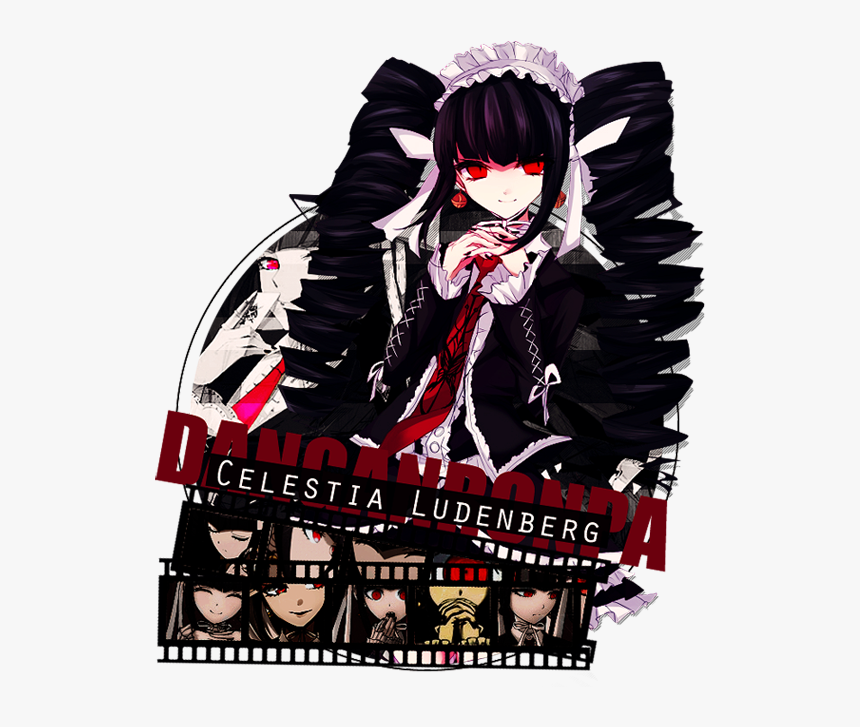 Celestia Ludenberg Anime Danganronpa, HD Png Download