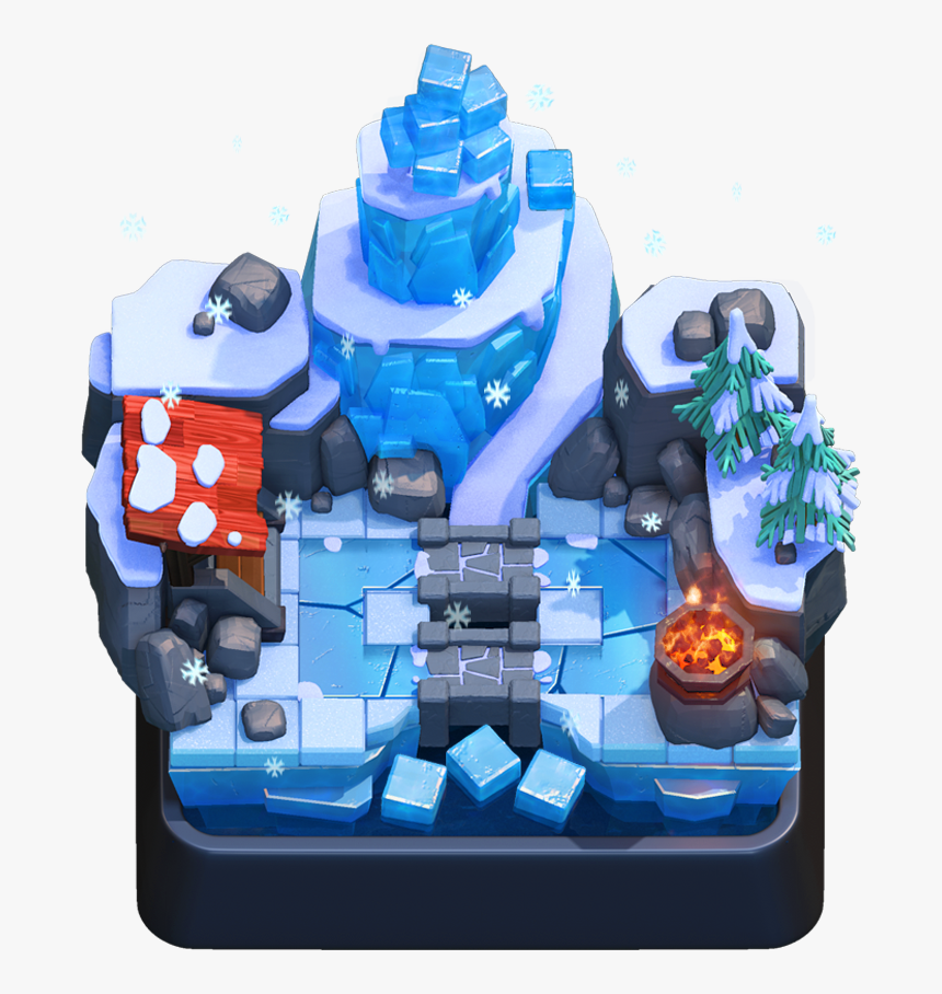 Transparent Clash Royale Image Png - Clash Royale Frozen Peak, Png Download