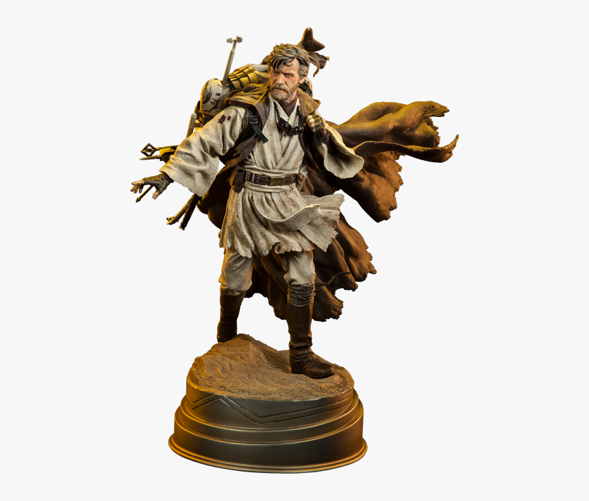 Obi Wan Kenobi Tatooine Statue, HD Png Download